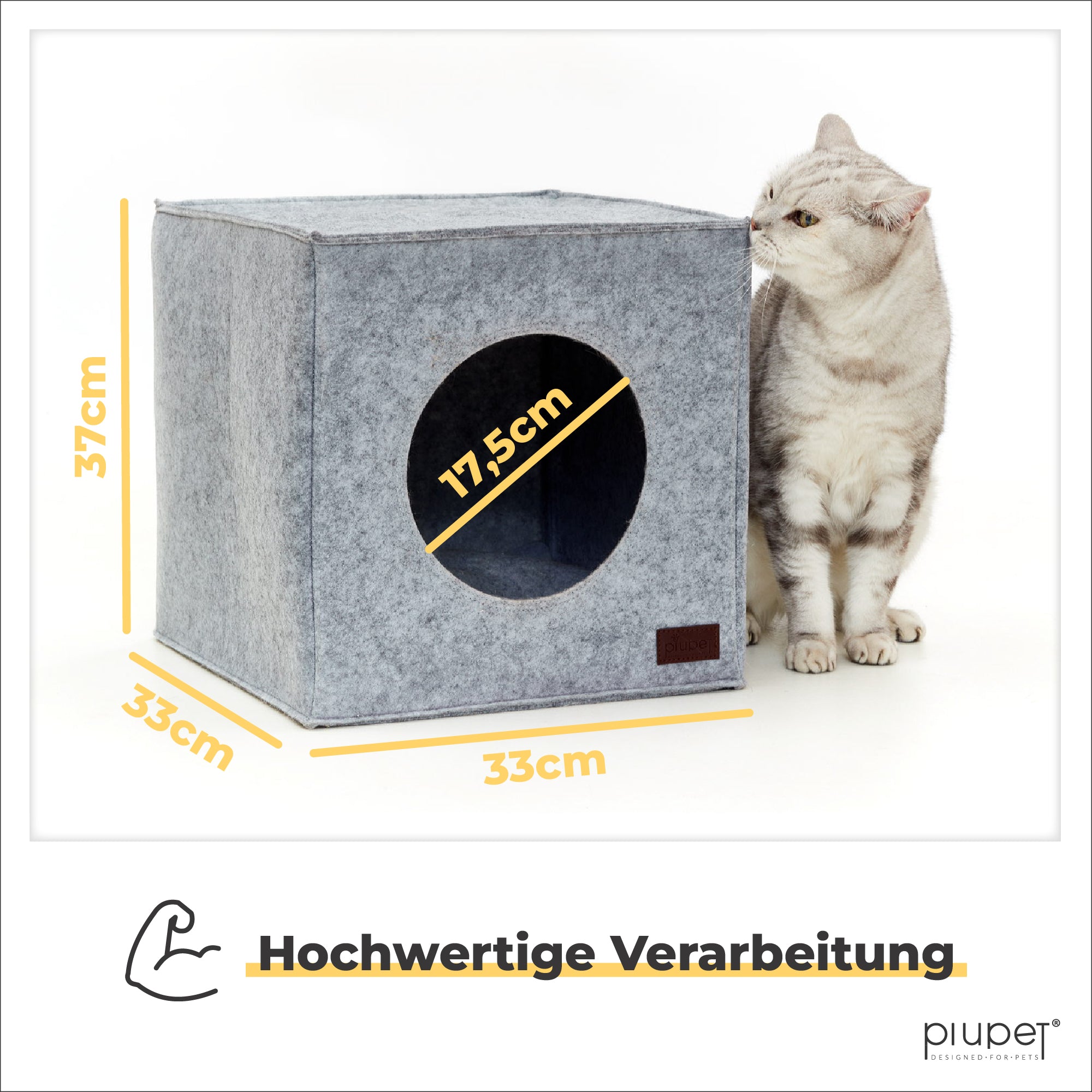 Maße: 33cm x 37cm Einstieg: 17,5 cm