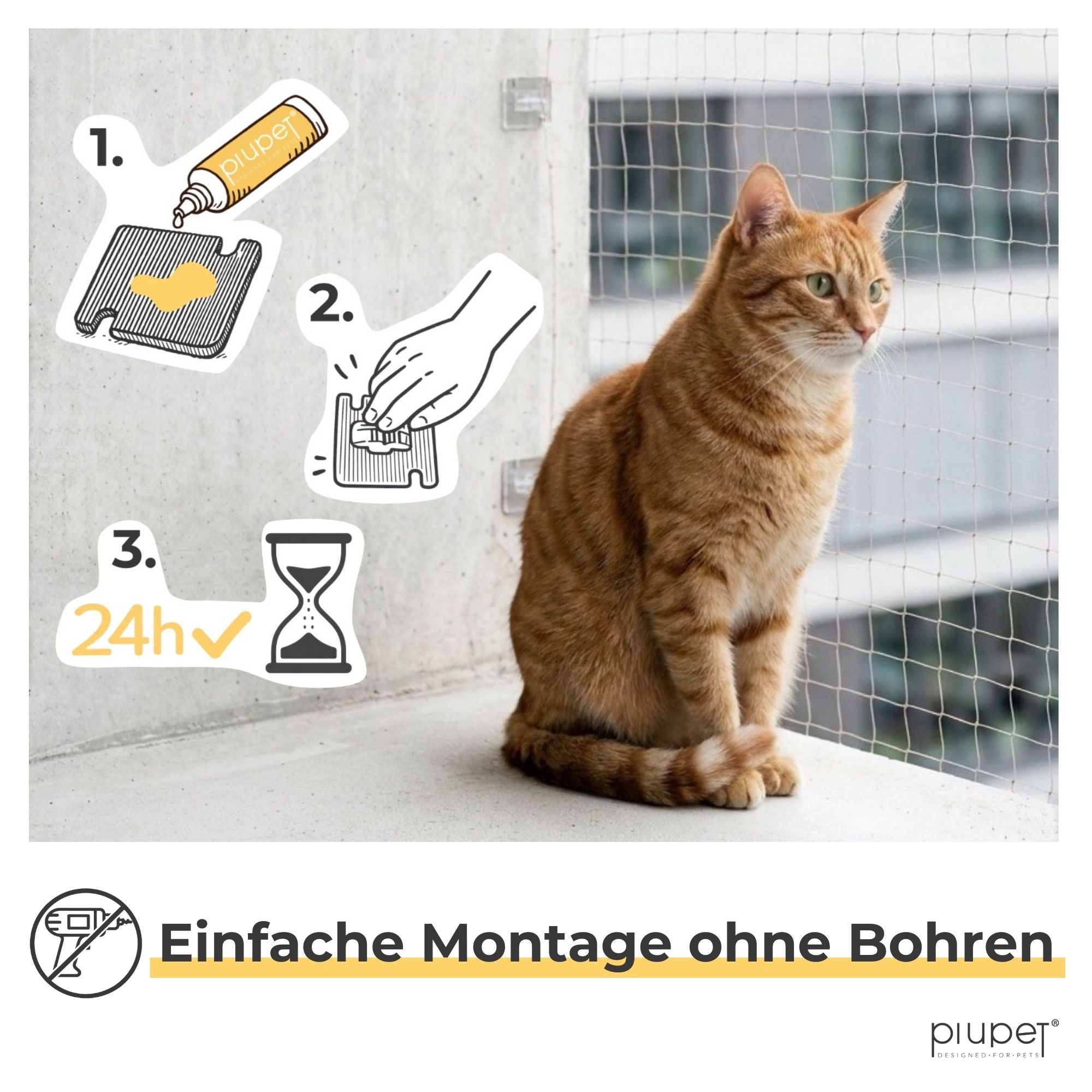 Klebehaken "LUCA"