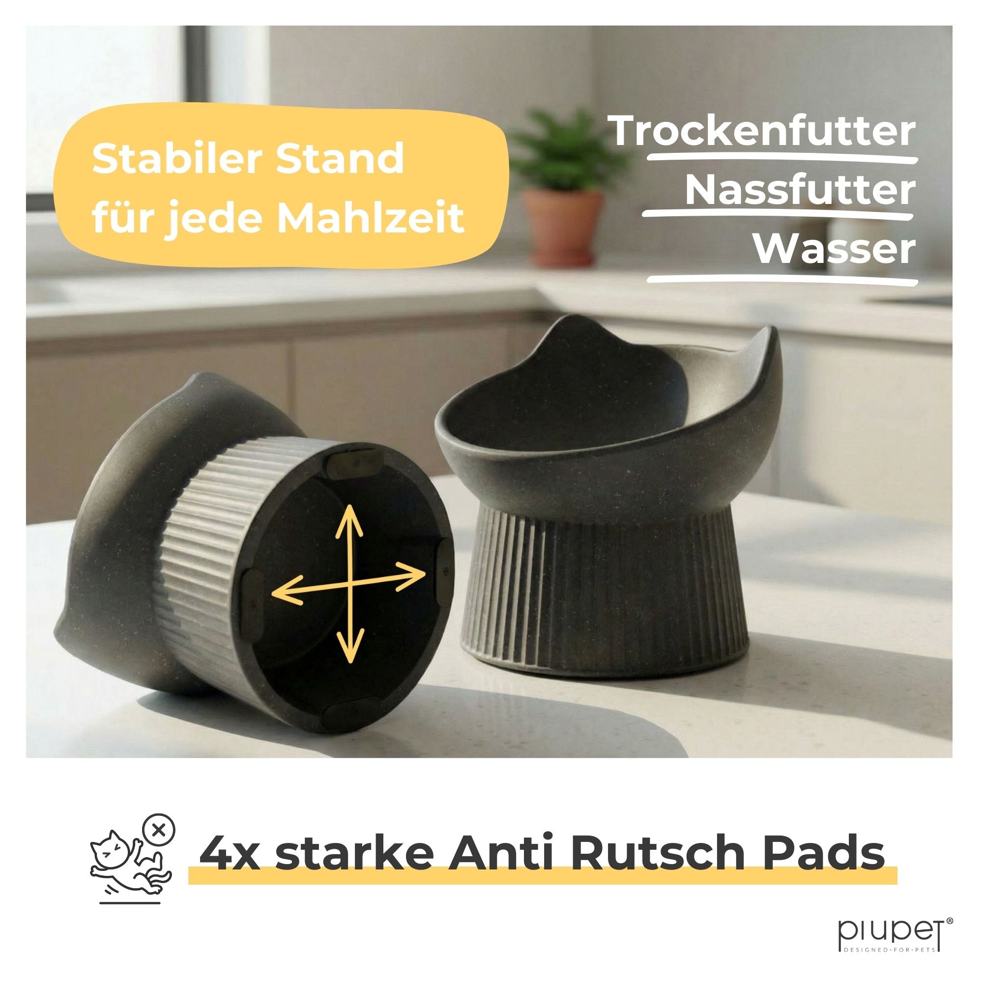 Erhöhter Katzennapf "ALMA"