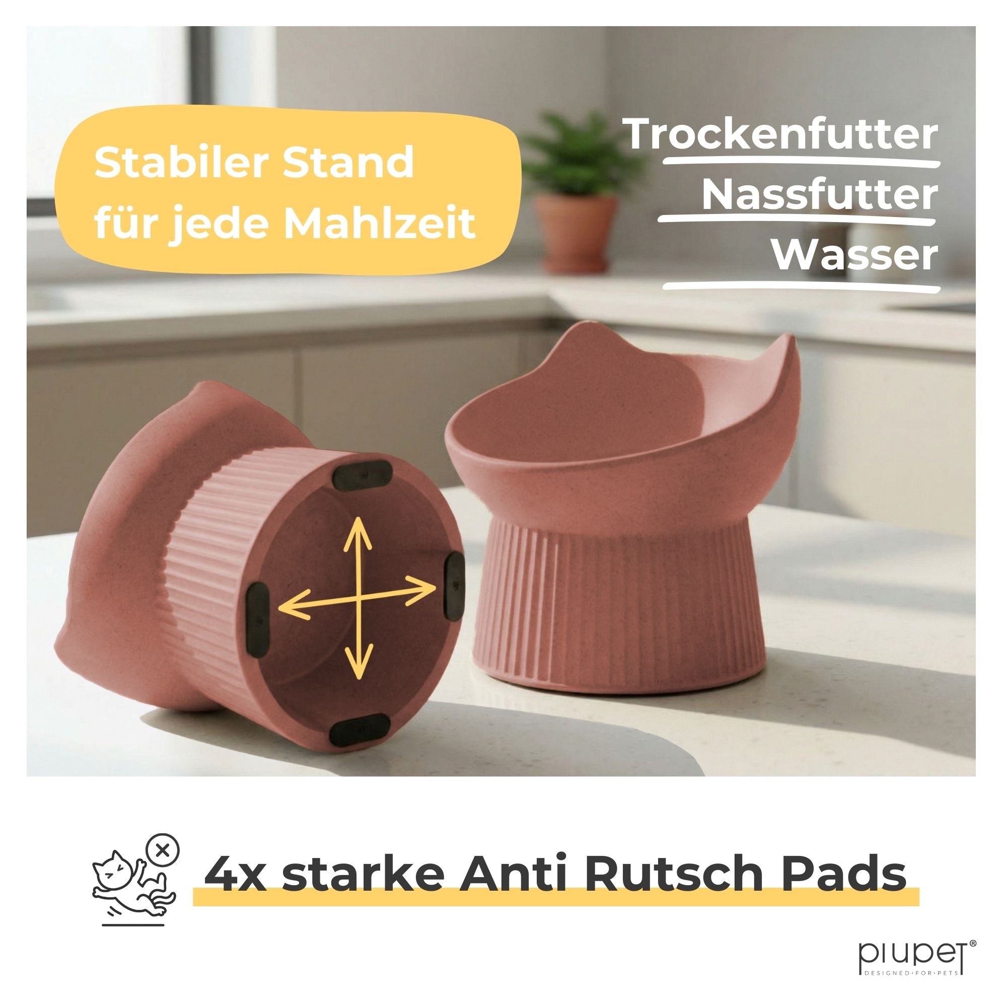Erhöhter Katzennapf "ALMA"