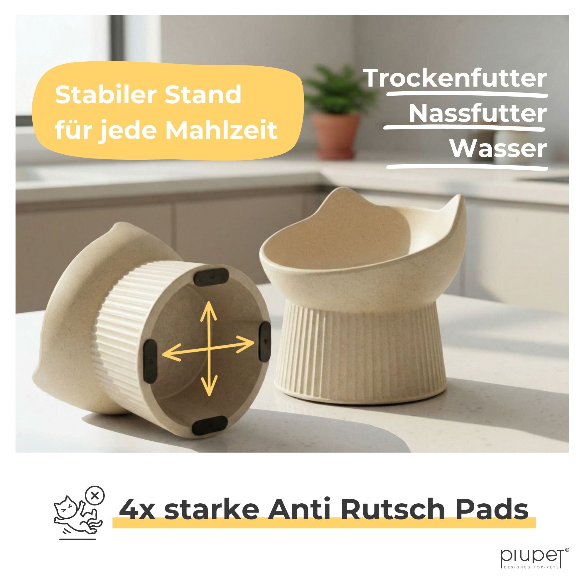 Erhöhter Katzennapf "ALMA"