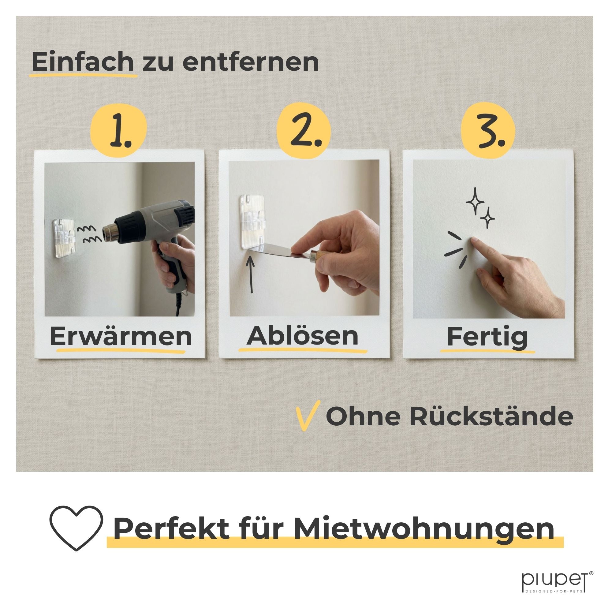 Klebehaken "LUCA"
