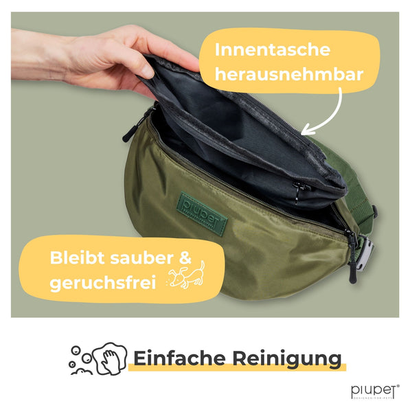 Futterbeutel Grün Reinigung