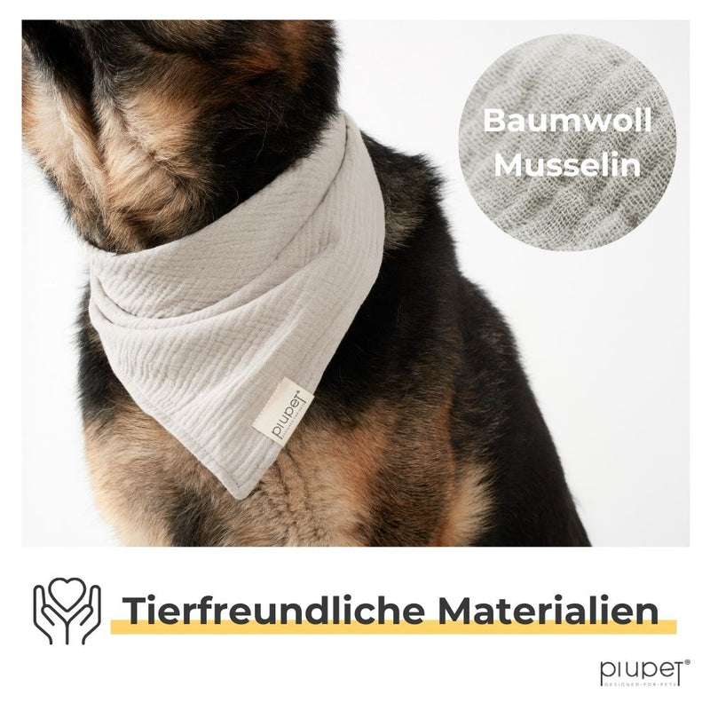 HundehalstuchMusselinstoff