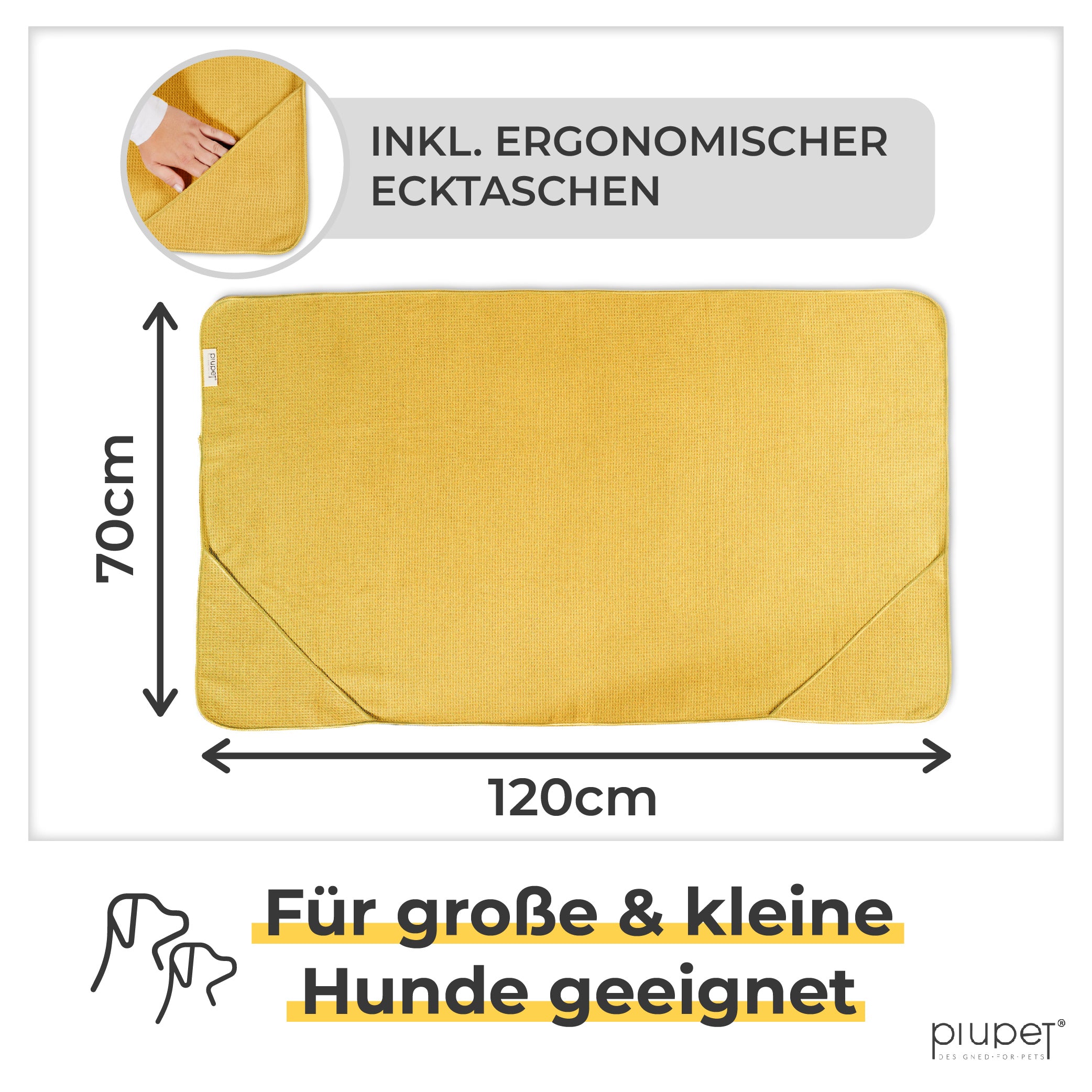 Hundehandtuch "NAO"