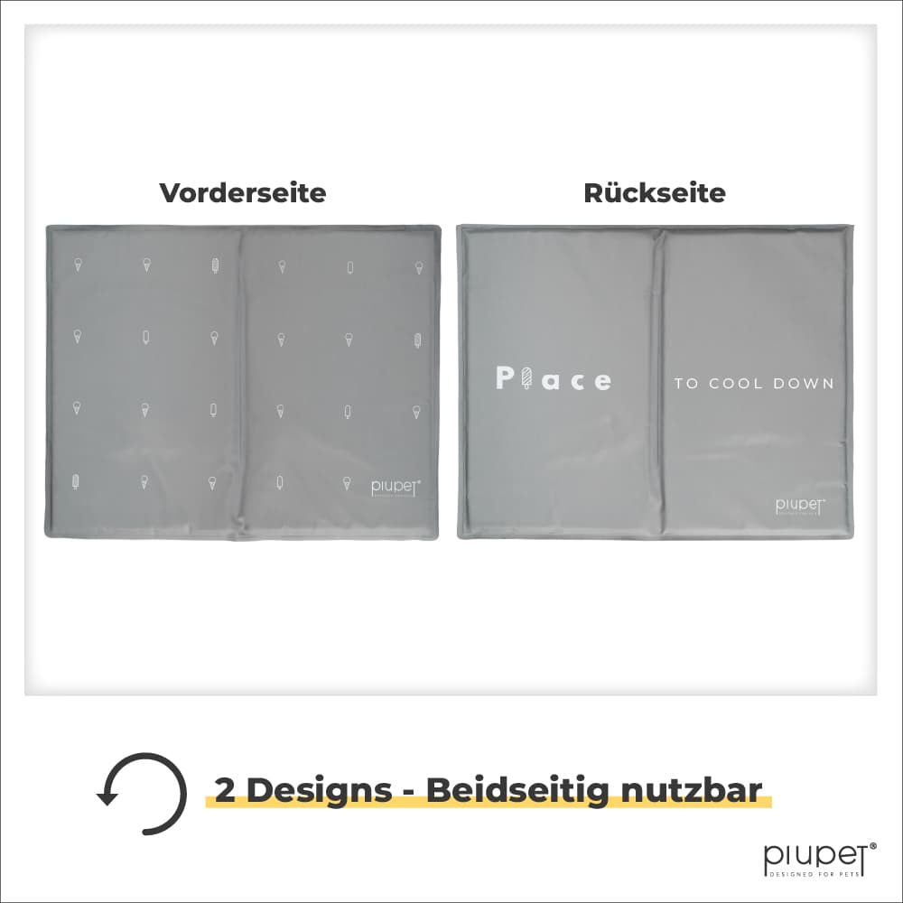 Design Vorderseite: Eis Icons. Design Rückseite: Place to cool down