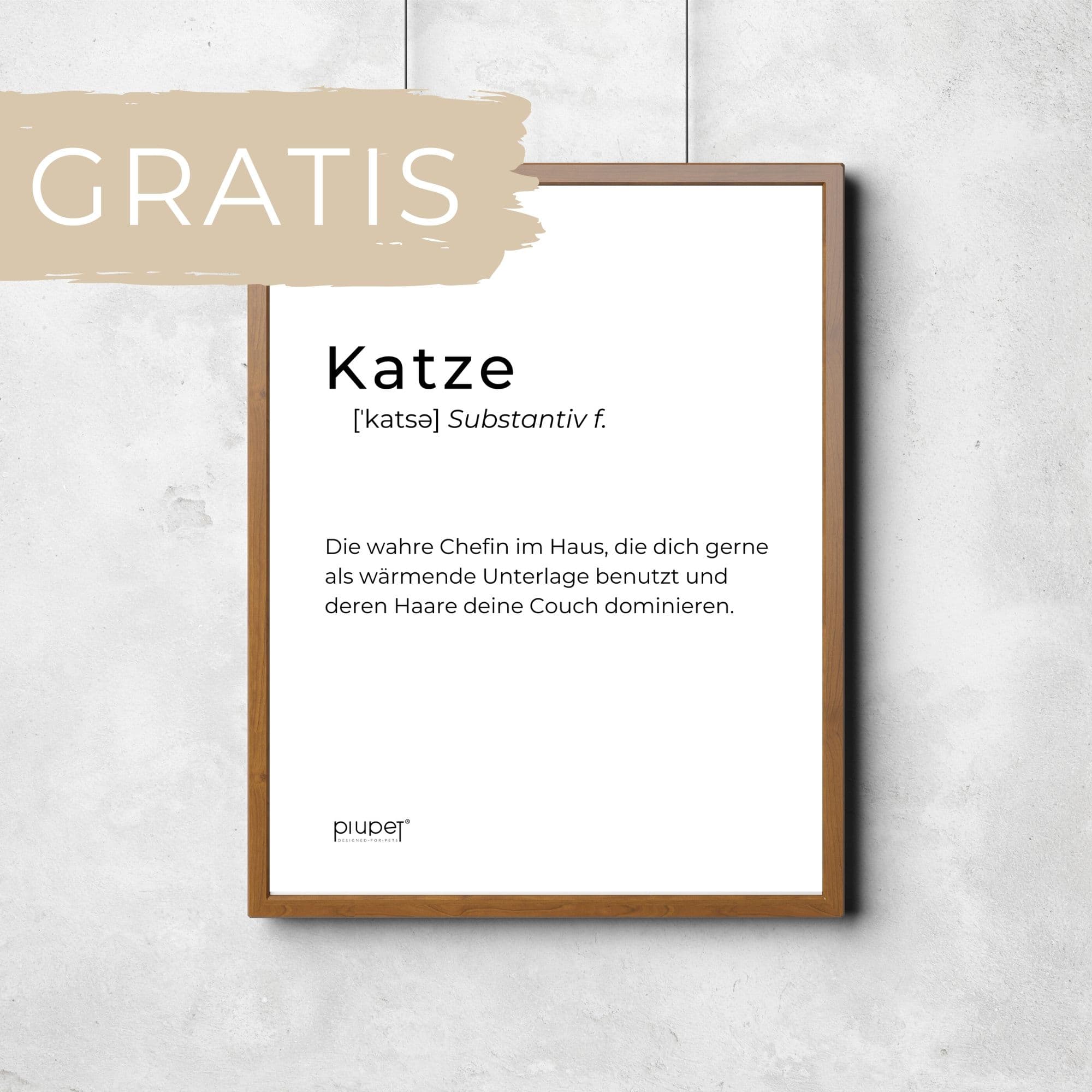 Poster-Katze-Gratis
